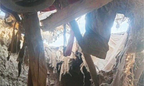 Man killed as mortar shell hits house in South Waziristan Man killed as mortar shell hits house in South Waziristan