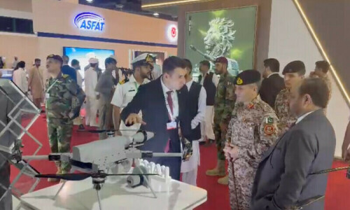 Pakistan showcases locally produced weapons as IDEAS 2024 kicks off in Karachi