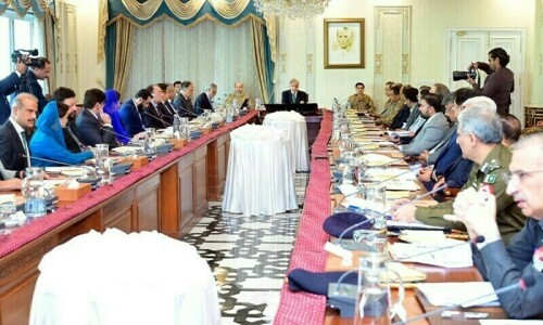 Moot on KP security situation likely next month