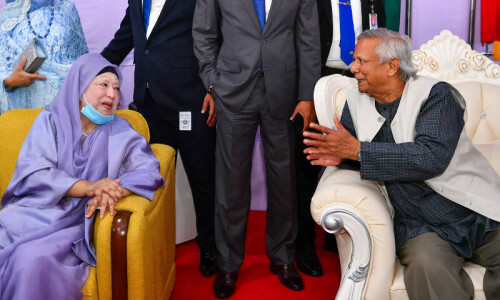 Bangladesh ex-PM Khaleda Zia makes first public appearance in 6 years Bangladesh ex-PM Khaleda Zia makes first public appearance in 6 years