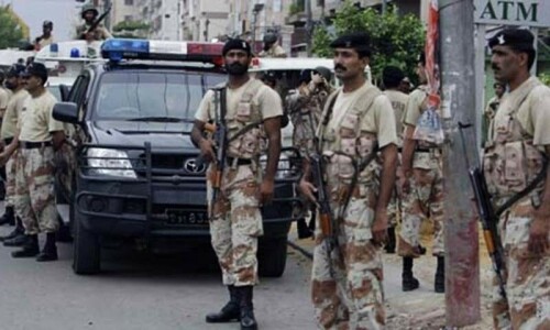 Rangers deployed in capital, three Punjab districts ahead of PTI protest