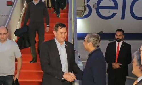 Belarus delegation touches down in Islamabad for state visit