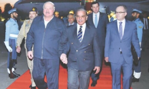 Belarusian president arrives in Islamabad on three-day visit Belarusian president arrives in Islamabad on three-day visit
