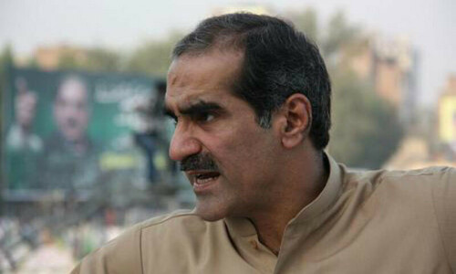 Use of state power may become inevitable: Saad Rafique