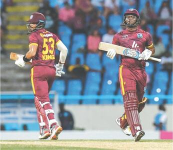 Lewis blitz leads West Indies to big win over England in first ODI Lewis blitz leads West Indies to big win over England in first ODI