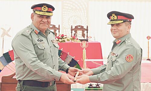 New chief of Sindh Rangers assumes command New chief of Sindh Rangers assumes command