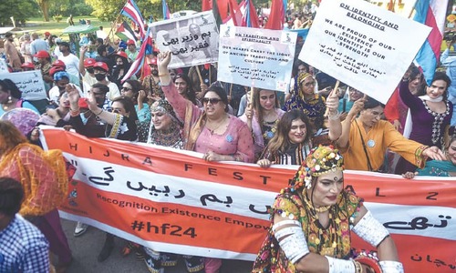 Trans people demand freedom to live life on their own terms at Karachi festival