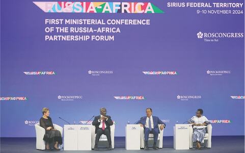 Putin promises Africa ‘total support’ in anti-West pitch to continent Putin promises Africa ‘total support’ in anti-West pitch to continent