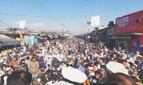 Bajaur protesters demand steps to end targeted killings Bajaur protesters demand steps to end targeted killings