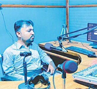 Young RJ wants to work for welfare of differently-abled persons Young RJ wants to work for welfare of differently-abled persons