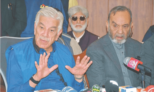 No ‘attacker’ to be allowed from KP in future, says Asif No ‘attacker’ to be allowed from KP in future, says Asif