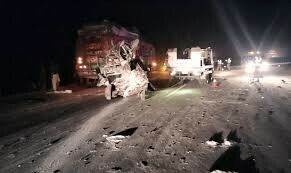 Dumper runs over, kills college professor, wife on motorway in Sindh Dumper runs over, kills college professor, wife on motorway in Sindh