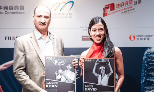 Squash legend Jansher Khan inducted into PSA Hall of Fame Squash legend Jansher Khan inducted into PSA Hall of Fame