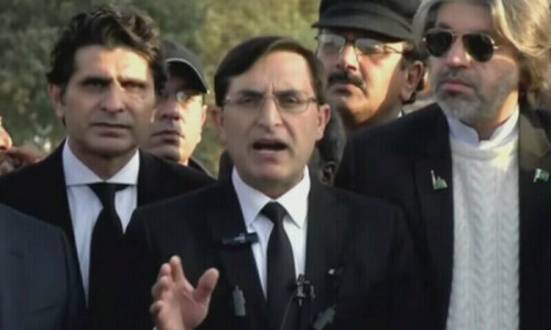 PTI claims dozen supporters killed in govt crackdown