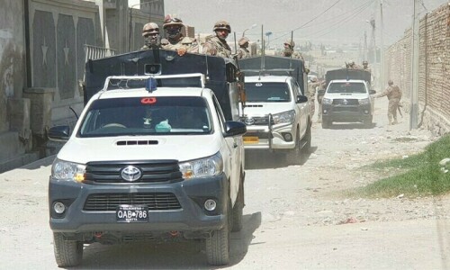 Six kidnapped labourers rescued in Nushki Six kidnapped labourers rescued in Nushki