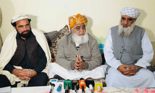 No decision yet on ‘long march’ over seminary bill delay: Fazl No decision yet on ‘long march’ over seminary bill delay: Fazl