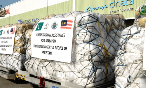 Pakistan sends first consignment of relief goods to flood-hit Malaysia