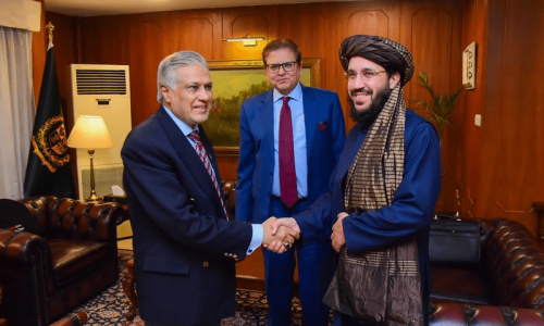 Afghan diplomat, FM Dar discuss ‘deep-rooted relations’ Afghan diplomat, FM Dar discuss ‘deep-rooted relations’