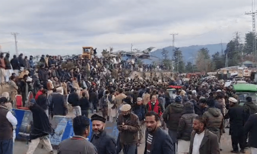 Protest held in Murree against &lsquo;anti-people&rsquo; development plan