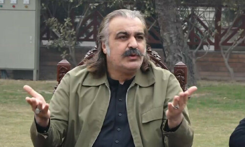 Gandapur says PTI to implement Imran’s orders on civil disobedience protest ‘once there’s clarity’ Gandapur says PTI to implement Imran’s orders on civil disobedience protest ‘once there’s clarity’