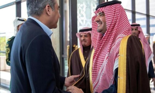 Mohsin Naqvi, Saudi interior minister discuss boosting security cooperation in Riyadh meeting Mohsin Naqvi, Saudi interior minister discuss boosting security cooperation in Riyadh meeting