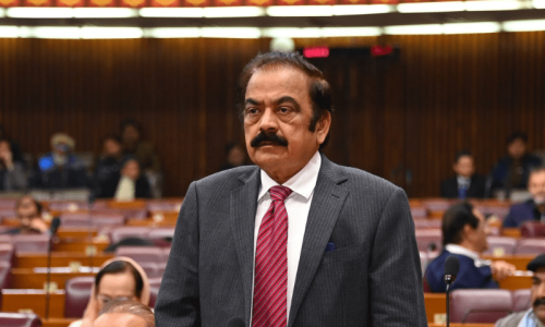Rana Sanaullah invites PTI to officially approach govt for talks