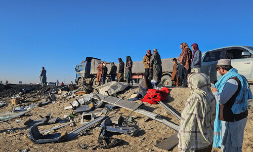 52 killed in two bus accidents in central Afghanistan