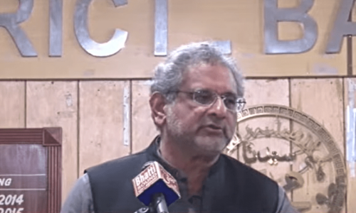 Economy, not security, to drive country: Shahid Khaqan Abbasi