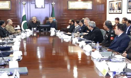 KP apex committee decides to dismantle all Kurram bunkers in bid to restore peace KP apex committee decides to dismantle all Kurram bunkers in bid to restore peace