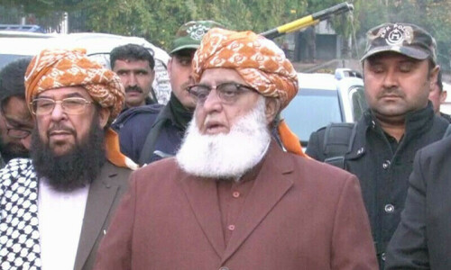 Madressah bill issue: Fazl claims PM has ordered law ministry to take ‘immediate practical measures’ Madressah bill issue: Fazl claims PM has ordered law ministry to take ‘immediate practical measures’