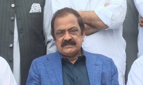 Rana Sanaullah says govt will accommodate PTI’s time frame for progress in talks Rana Sanaullah says govt will accommodate PTI’s time frame for progress in talks