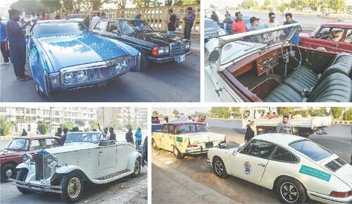 Classic cars in pristine condition turn heads at rally Classic cars in pristine condition turn heads at rally
