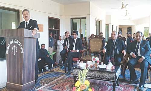CJP Afridi seeks establishment of prison in each Balochistan division