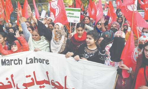 Civil society, trade union activists rally for climate justice, clean air in Lahore