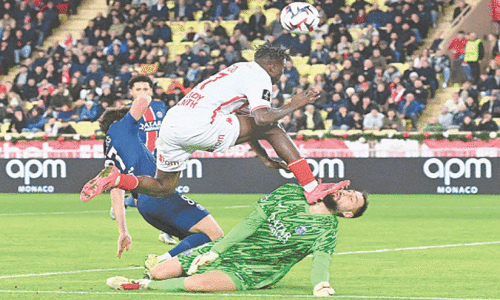 Dembele double helps PSG win thriller in Monaco