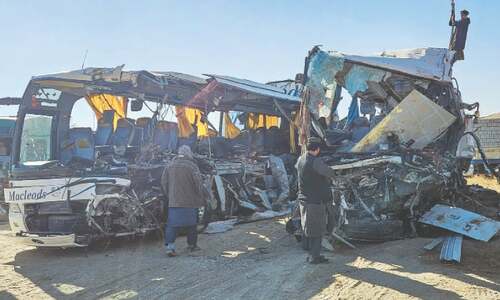 52 killed in two bus accidents in Afghanistan