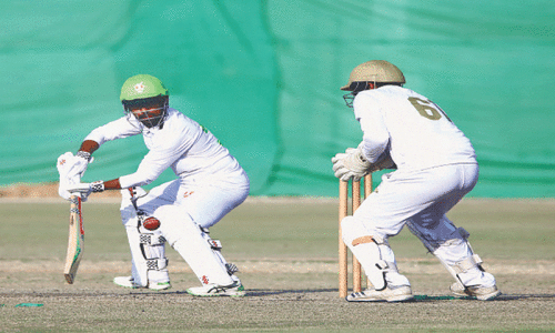 Ali hits double hundred as Lahore Whites gain lead Ali hits double hundred as Lahore Whites gain lead