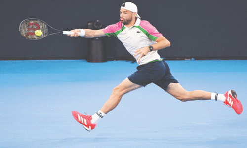 Defending champion Dimitrov eases into second round at Brisbane