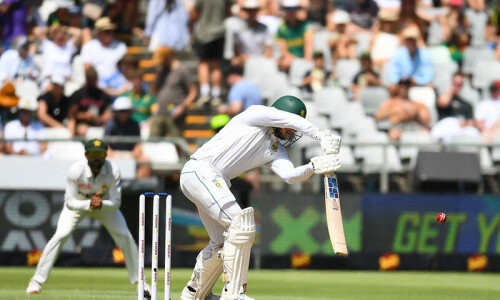 South Africa win toss and bat first in second Test against Pakistan