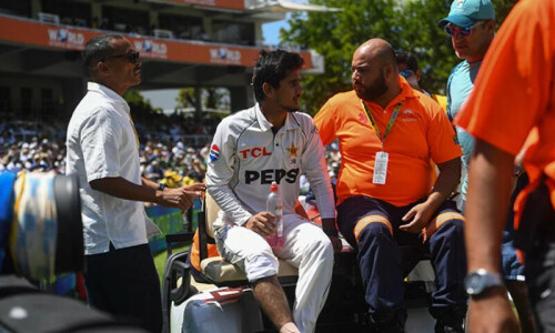 Saim Ayub ruled out of competitive cricket for 6 weeks after fracturing ankle: PCB