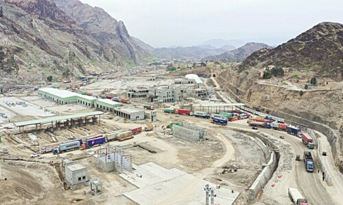 Truckers flay ‘illegal tax’ at Torkham Truckers flay ‘illegal tax’ at Torkham