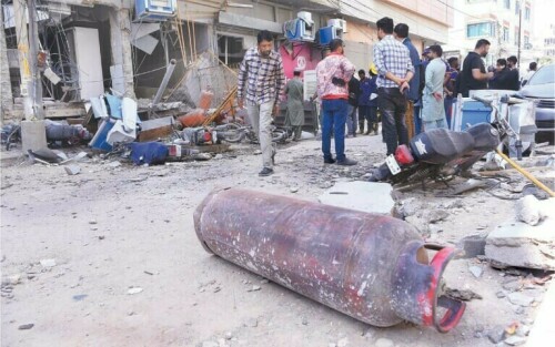 Gas cylinder explosion leaves 13 injured in Rawalpindi Gas cylinder explosion leaves 13 injured in Rawalpindi