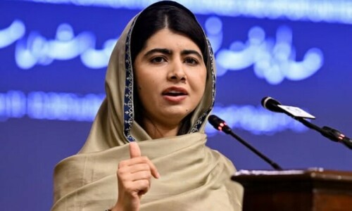 Malala says Taliban do not see women as human beings, created a system of &lsquo;gender apartheid&rsquo;