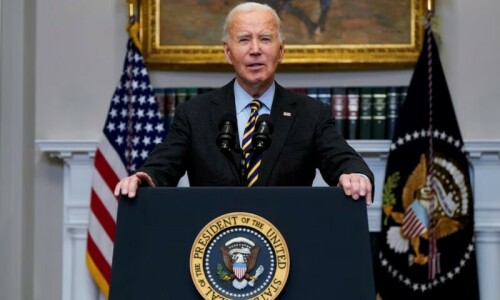 Biden says US &lsquo;stronger&rsquo; on world stage now than it has been for decades