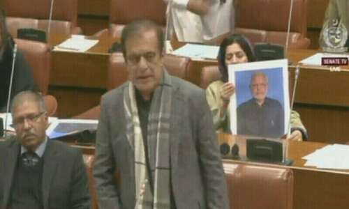 PTI senators take issue with &lsquo;contempt of parliament&rsquo;