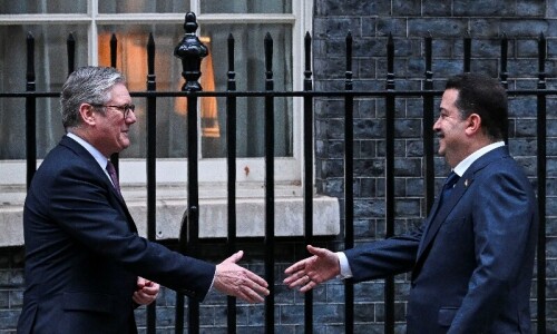 Iraqi, UK PMs launch &lsquo;new era&rsquo; of ties