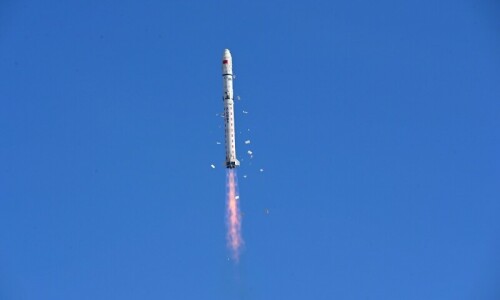 Pakistan launches first home-made observation satellite EO-1 Pakistan launches first home-made observation satellite EO-1