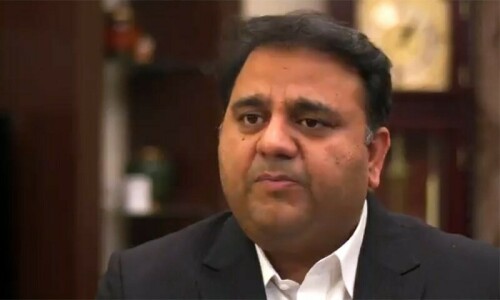 Row with military benefitted rivals, says Fawad Chaudhry