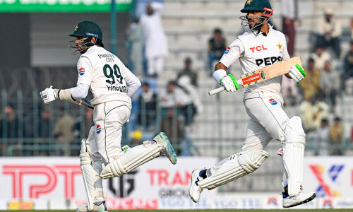 Pakistan stretches lead to 202 as spinners dominate first Multan Test against West Indies