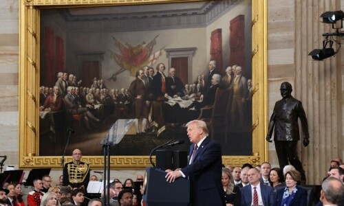 &lsquo;America first&rsquo;: Trump becomes 47th president of the United States